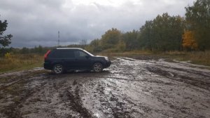 ниссан икстрейл т31 по грязи на летней резине