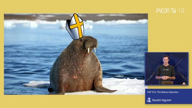 PEP 572: The Walrus Operator – PyCon Taiwan 2019 смотреть онлайн