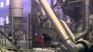 Помол гипса на ударно-центробежной мельнице «ТРИБОКИНЕТИКА»