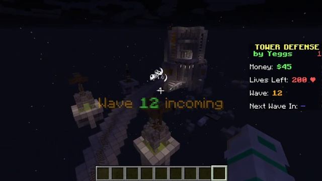 The most OP tower!!! Yeggs tower defense (Minecraft Java edition) смотреть онлайн