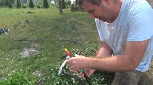 Замена крана на даче