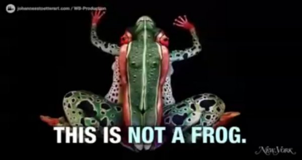 Невероятно красивый бодиарт