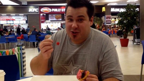 Dunkin' Donuts, Кафе Данкин Донатс,  ТРЦ ВЕСНА, ОБЖОР на ПОНЧИКИ ))