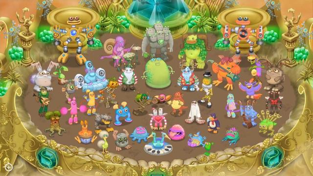Gold Island Full Song - My Singing Monsters смотреть онлайн