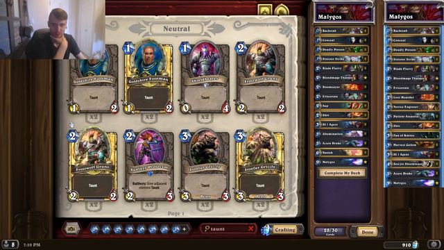 Hearthstone: Classic Malygos Rogue! смотреть онлайн