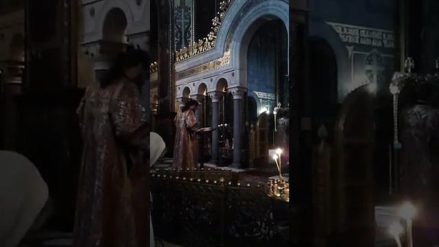 Літургія, Володимирський Собор. Ектенія потрійна і заупокійна. Диякон Ярослав смотреть онлайн