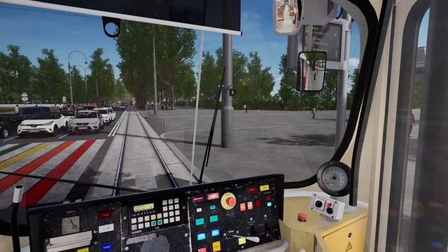 Line U2Z in Historical E2 TRAM | TramSim Vienna - Gameplay смотреть онлайн