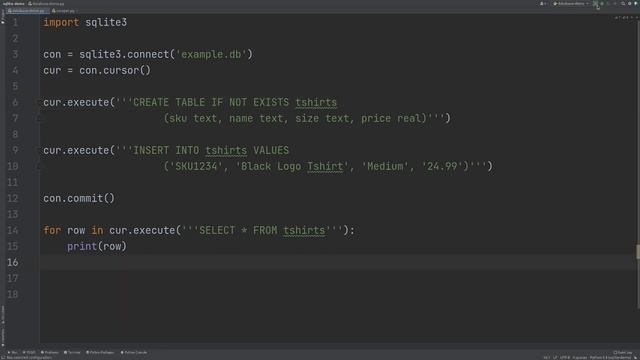 How to store data with Python and SQLite3 смотреть онлайн