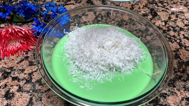 Banh Kep La Dua | How To Make Coconut Pandan Waffles | Crispy Chewy Recipe