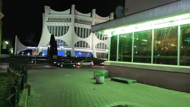 Новогодняя поездка в Гродно. Прогулка по Гродно 1 января. Встреча рассвета над Нёманом.