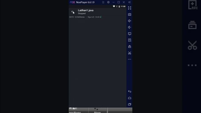 Membuat Program Java Sederhana Menggunakan Aplikasi Java N-IDE di Android смотреть онлайн