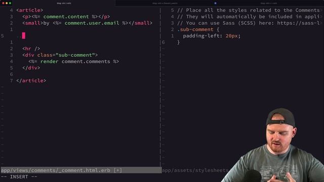 Nested Comments with Ruby on Rails смотреть онлайн