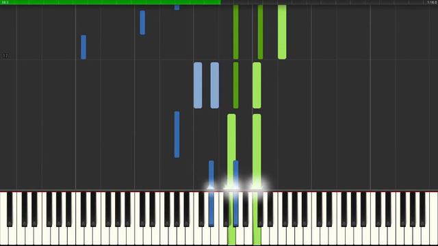 Silent Night [Piano Tutorial Synthesia] (short) (Rousseau) смотреть онлайн