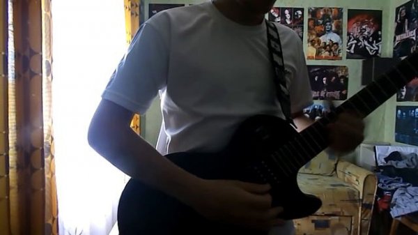 Nightwish - Beauty And The Beast(Guitar COVER) (w/ Solo)