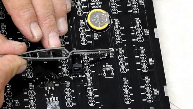 Morse Code Clock Construction  SM456v1