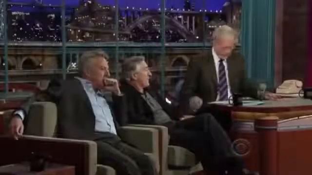 Robert De Niro, Dustin Hoffman on David Letterman Full Interview смотреть онлайн