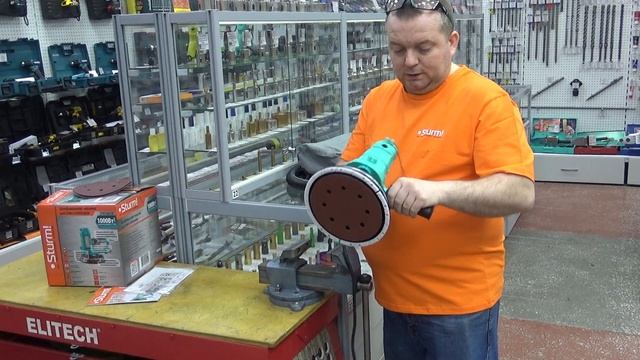 Шлифмашина для стен и потолков Sturm DWS6010 по гипсокартону смотреть онлайн