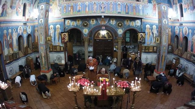 2021.12.31. Moleben for the New Year. Новогодний молебен. смотреть онлайн
