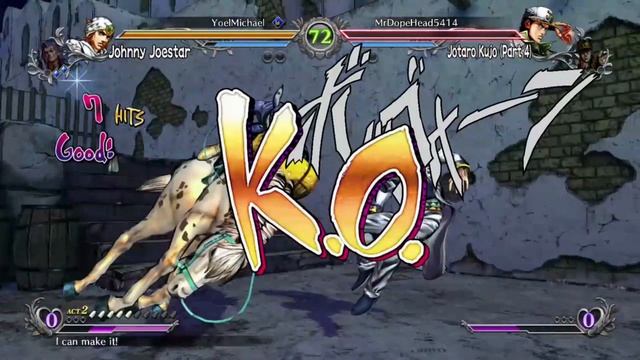 Johnny Clips Jotaro #jojo Asbr, #JohnnyJoestar, #tusk,