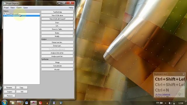 Splitting audio files in Praat смотреть онлайн