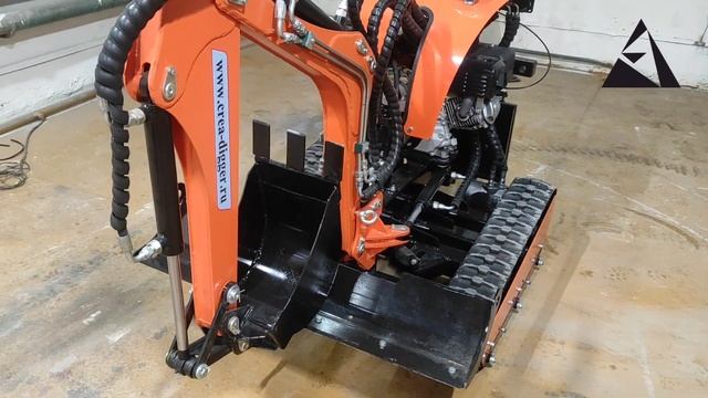 Гусеничная модель мини экскаватора серии А23М. Краткий обзор. смотреть онлайн