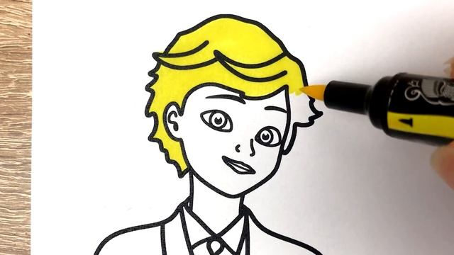 How To Color Marinette, Adrien, Chloe new fashion смотреть онлайн