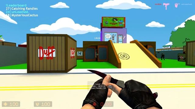 Counter-Strike: Source 2020 Gungame Gameplay - gg_simpsons_mesta_v5 смотреть онлайн