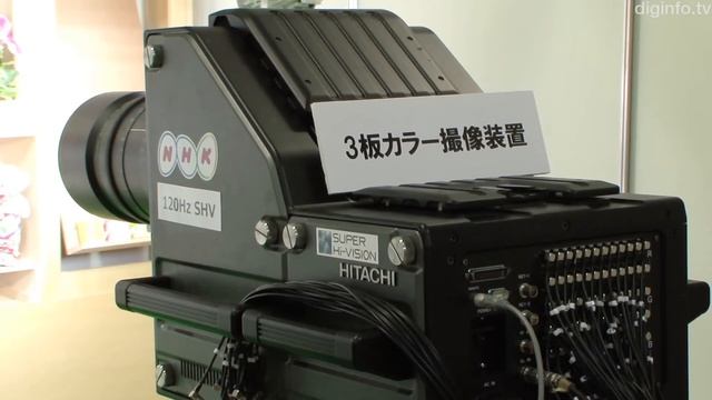 NHK 33 Megapixel 120fps Ultra High Definition imaging system #DigInfo смотреть онлайн