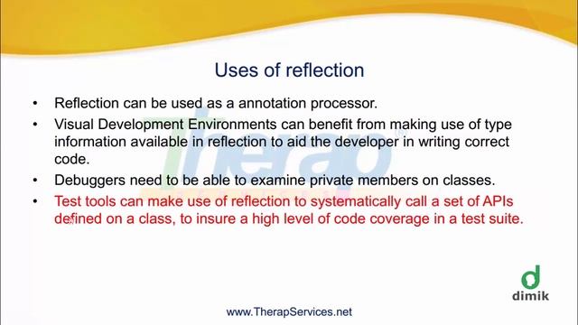 CS203 - JavaEE - Usage and Drawbacks of Reflection смотреть онлайн