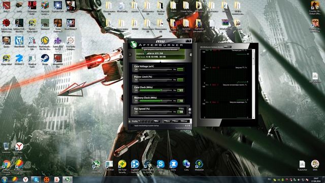 разгон видеокарты Nvidia Geforce