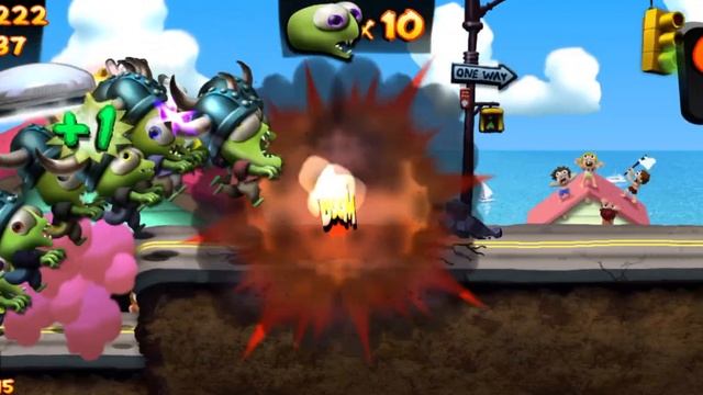 U. F. O ? GOLD ZOMBIE TSUNAMI #zombieland #viral #gaming смотреть онлайн