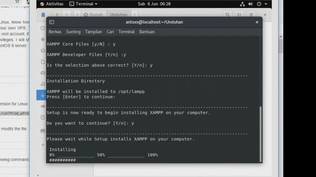 part 4 How to install Moodle eLearning in localhost (XAMPP) on centOS Almalinux смотреть онлайн