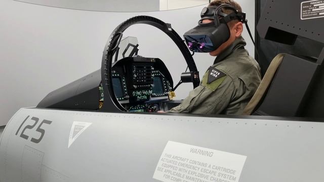 Mixed Reality with DCS and full F/A-18 fighter jet cockpit simulator by VIPER WING смотреть онлайн