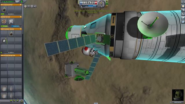 How to build satellites in orbit without cargo bay in KSP! смотреть онлайн