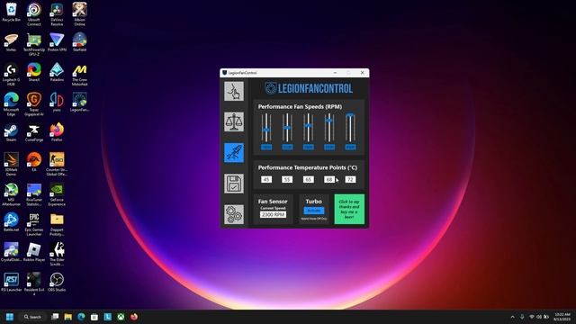 Reduce Legion 5 Temps For Free - Legion Fan Control