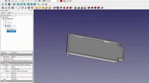 FreeCad Бокс на защёлках 2