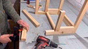 Мастер-класс по изготовлению табурета-стремянки