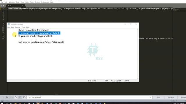 How To Remove Logo And Home Link From Jitsi Meet Video Conference Server смотреть онлайн