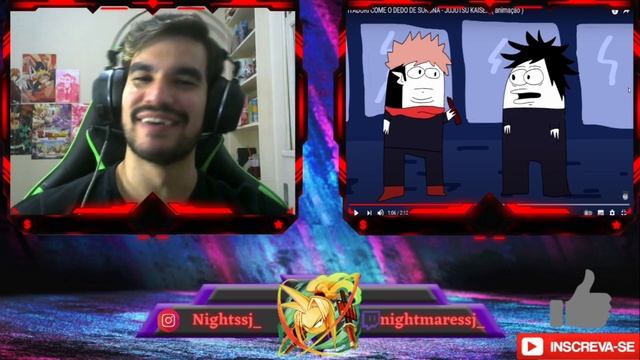 #REACT ITADORE COME O DEDO DE SUKUNA (ANIMAÇÃO) | Vytu смотреть онлайн