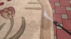 стирка ковров мойкой высокого давления Katar.