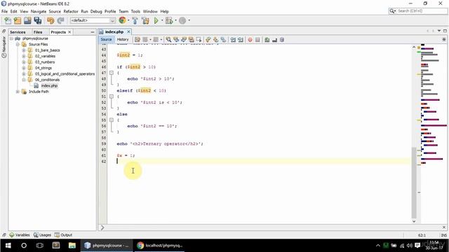 13 conditionals - PHP and MySQL beginner to developer смотреть онлайн