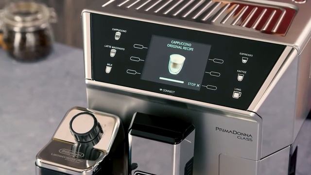 Кафеавтомат DeLonghi ECAM 550.75.MS, PrimaDonna смотреть онлайн