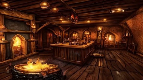Fantasy Tavern Music - Greywolf's Tavern | Enchanted, Magical