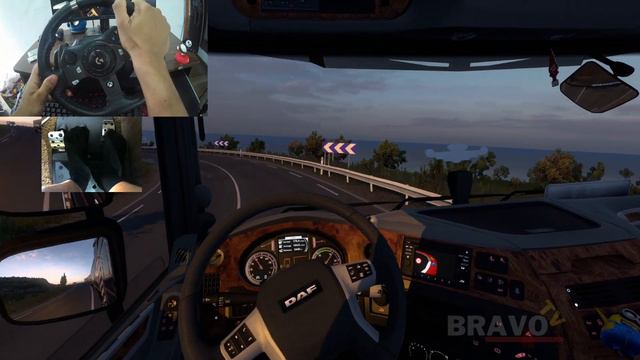 ETS2 - Insane 3 Trailer Road Train For Umbrella Corporation/Logitech G920 Setup смотреть онлайн