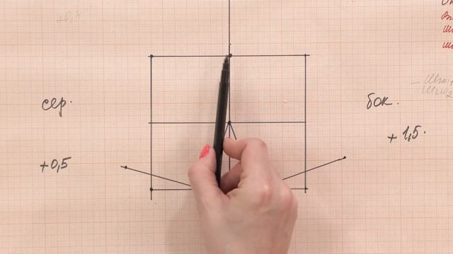 Конструирование кружевного бралетта без косточек. Снятие мерок, заготовка лекала. Часть 6. смотреть онлайн