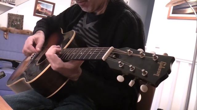 Rising - Open G tuning - Gibson J 45 смотреть онлайн