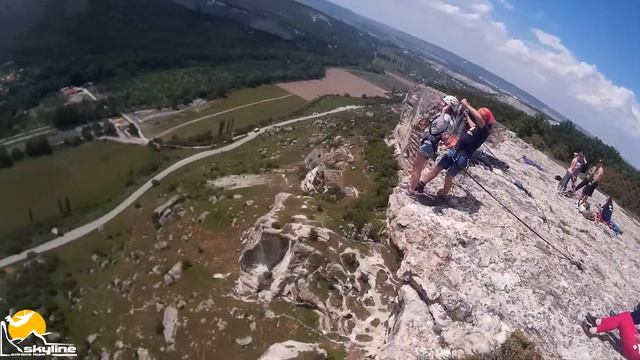 Ирина Kachi-kalion Rope Jumping with skyline x-team in Crimea смотреть онлайн