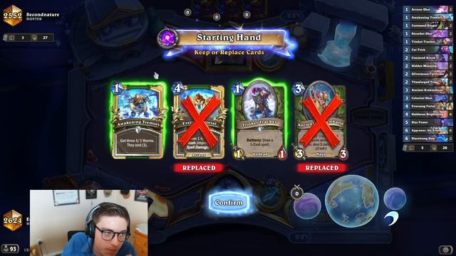 *NEW* Cards Made Hunter EVEN BETTER!!! - Legend to Rank 1 - Hearthstone смотреть онлайн