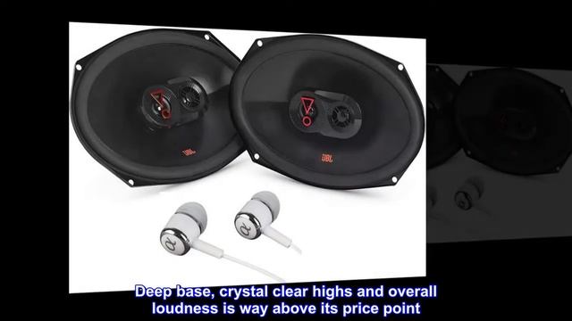 JBL Stage 9603 420W Max (140W RMS) 6" x 9" 4 ohms Stage Series 3-Way Coaxial Car Audio Speakers смотреть онлайн