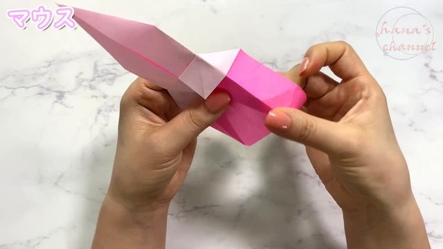 【簡単折り紙】１枚でPC用のマウス【Origami】How to make PC Mouse 종이접기 折纸　鼠标 おりがみ 電腦 컴퓨터　PC　DIY　ゲーミングマウス コンピュータマウス смотреть онлайн